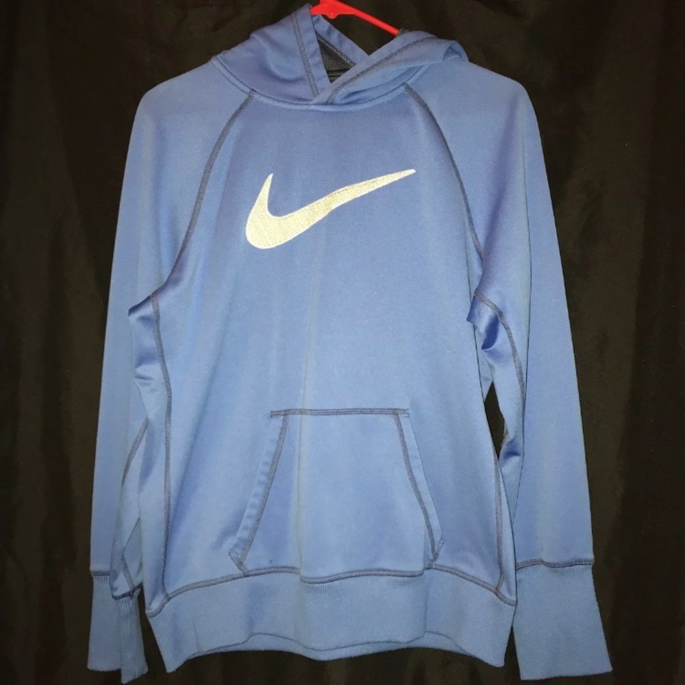 Blue nike hoodie